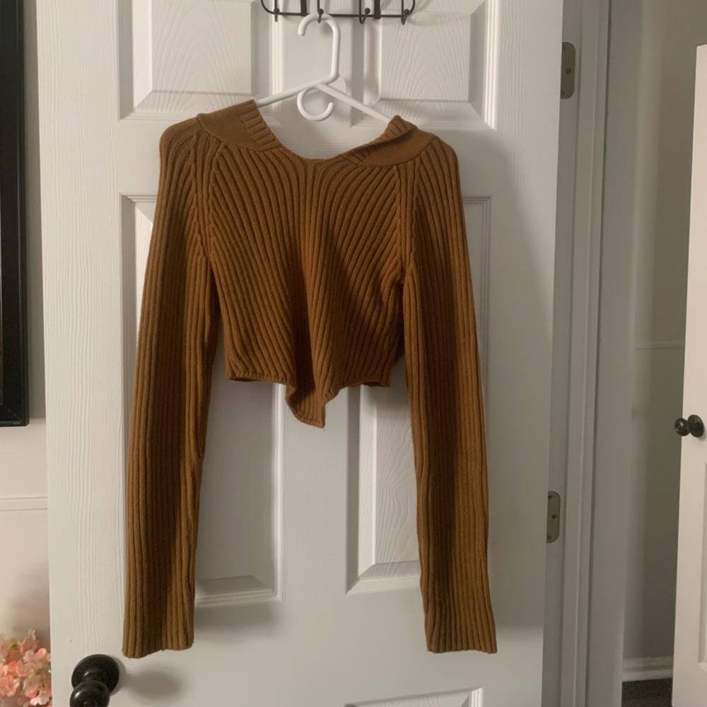 Fashion Nova Warm Tan Knitwear